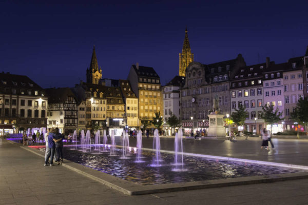 Visite Strasbourg place kléber